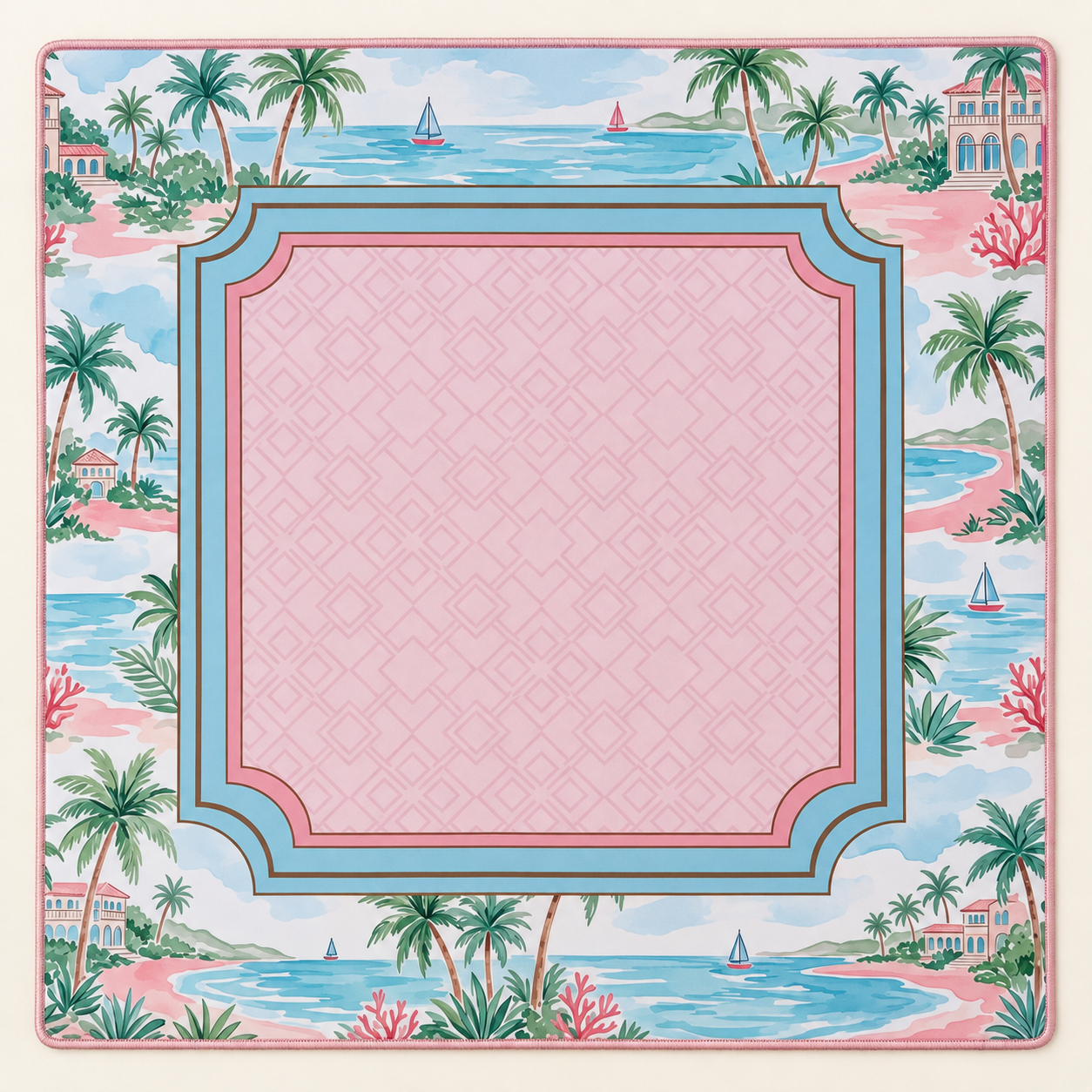 Coastal Club mahjong mat